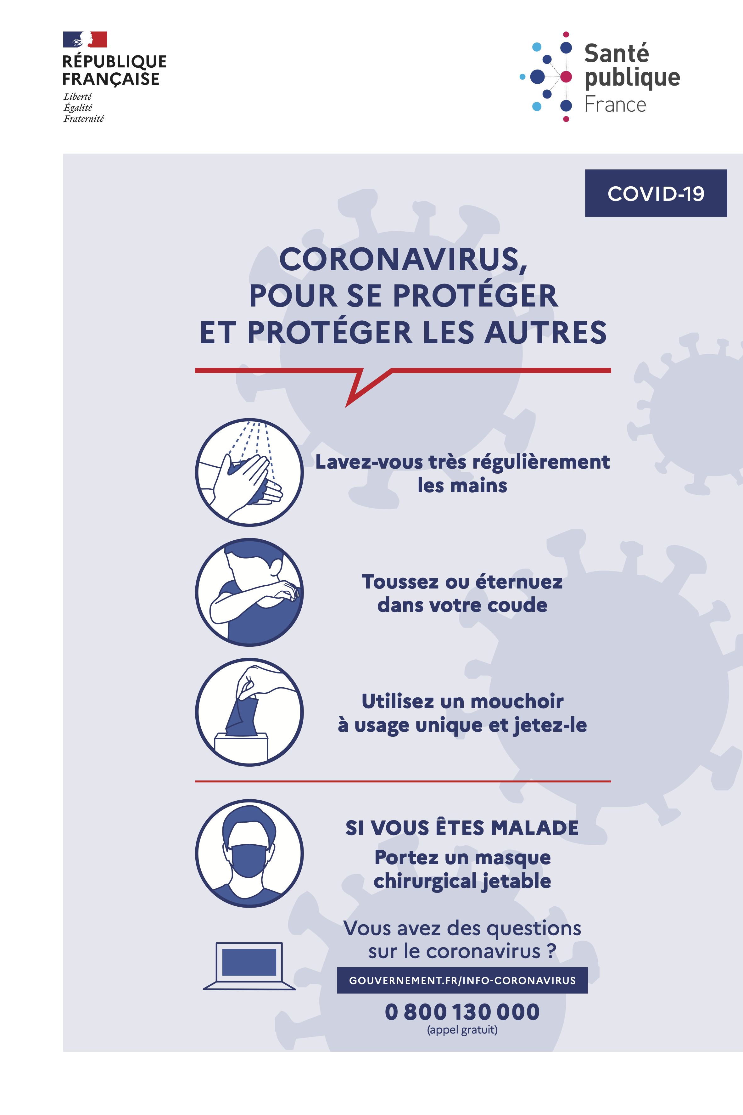 Coronavirus gestes barrieres