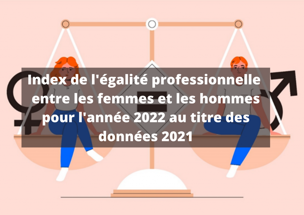 L’index de l’égalité professionnelle entre les femmes et les hommes pour l’année 2022